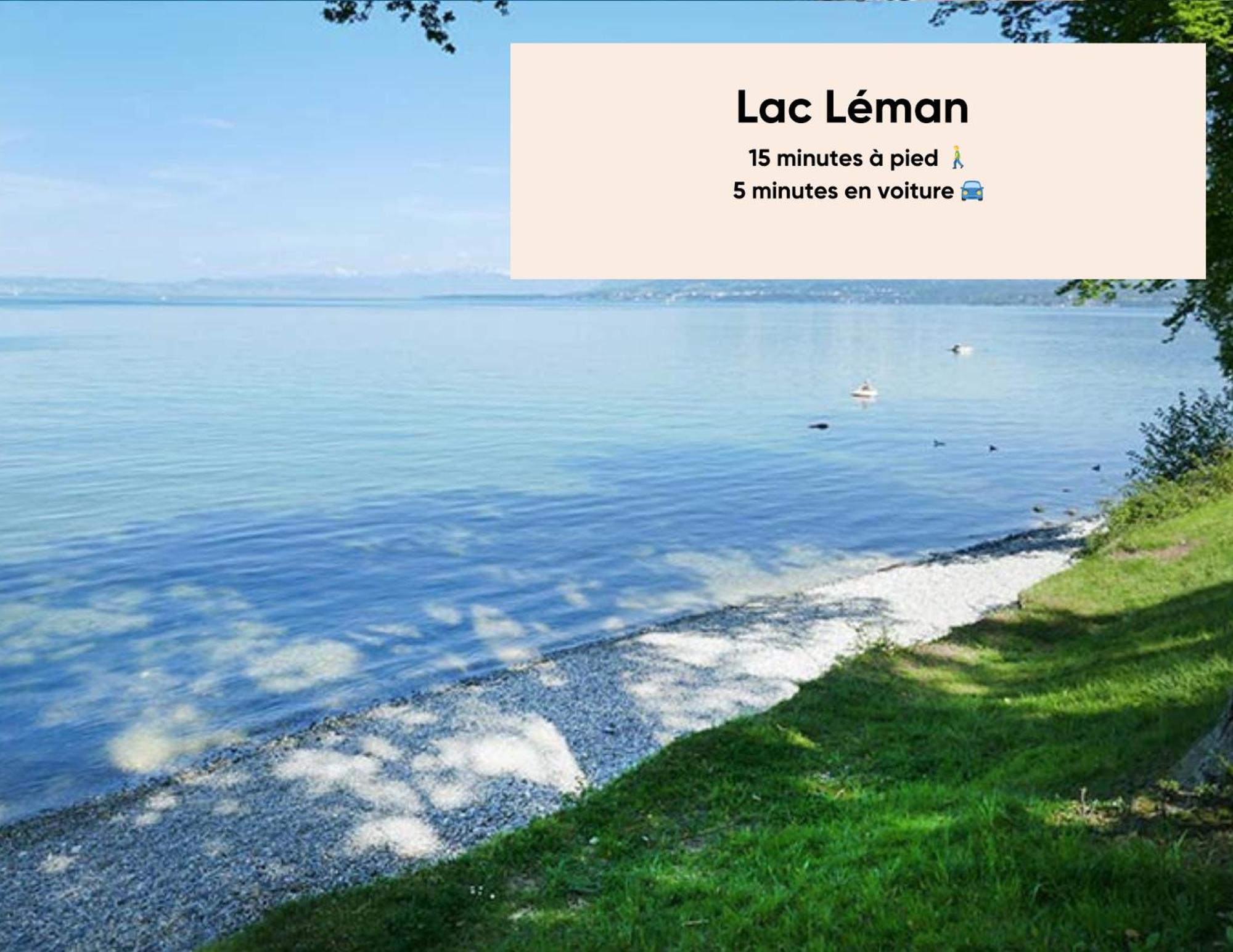 Cosy Et Moderne - Dent D'Oche Apartment Thonon-les-Bains Exterior foto