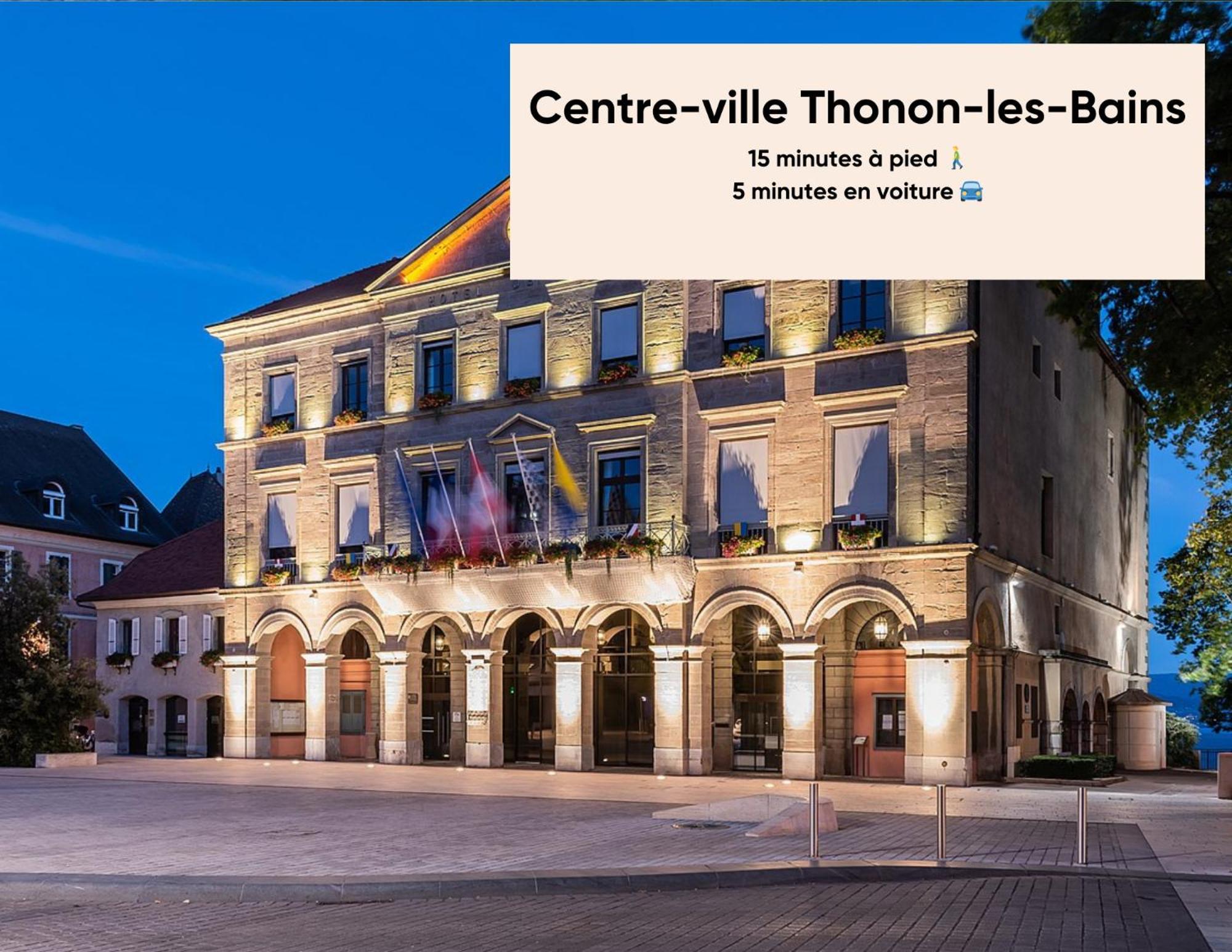 Cosy Et Moderne - Dent D'Oche Apartment Thonon-les-Bains Exterior foto