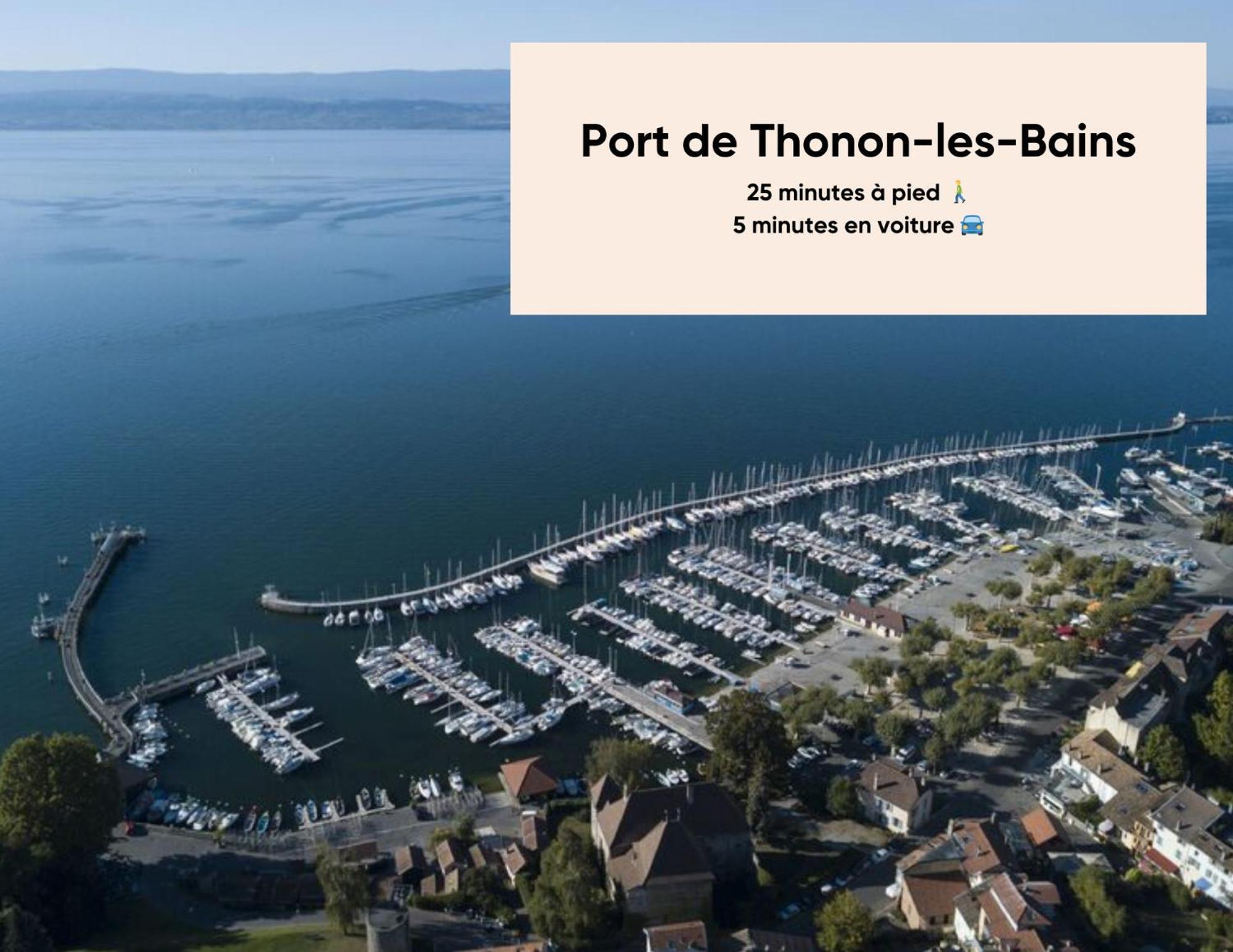 Cosy Et Moderne - Dent D'Oche Apartment Thonon-les-Bains Exterior foto
