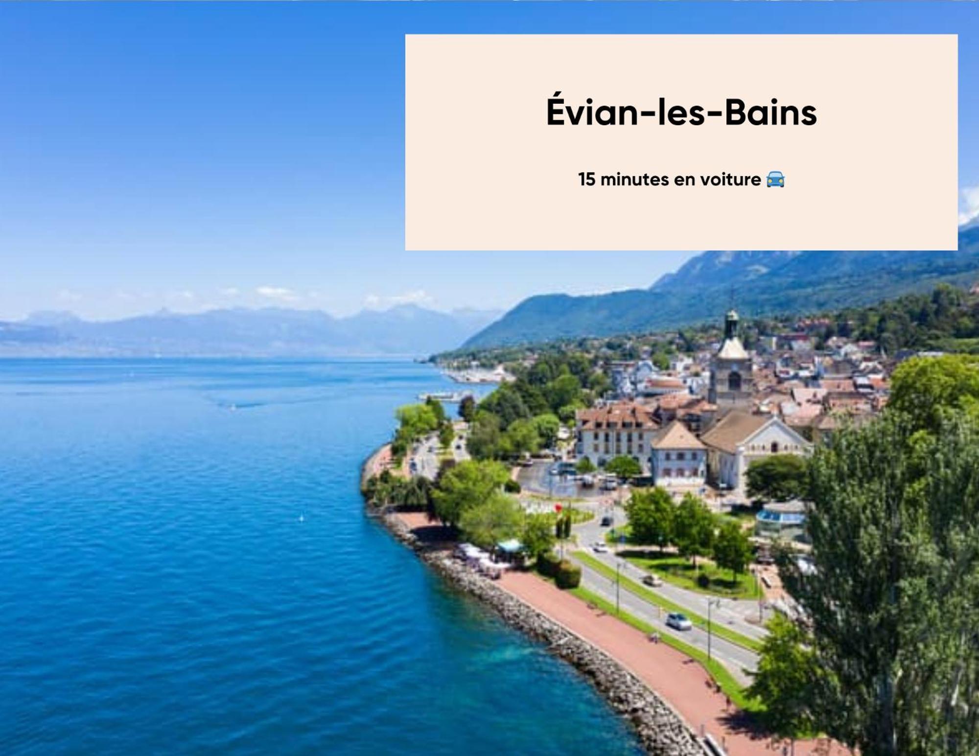 Cosy Et Moderne - Dent D'Oche Apartment Thonon-les-Bains Exterior foto